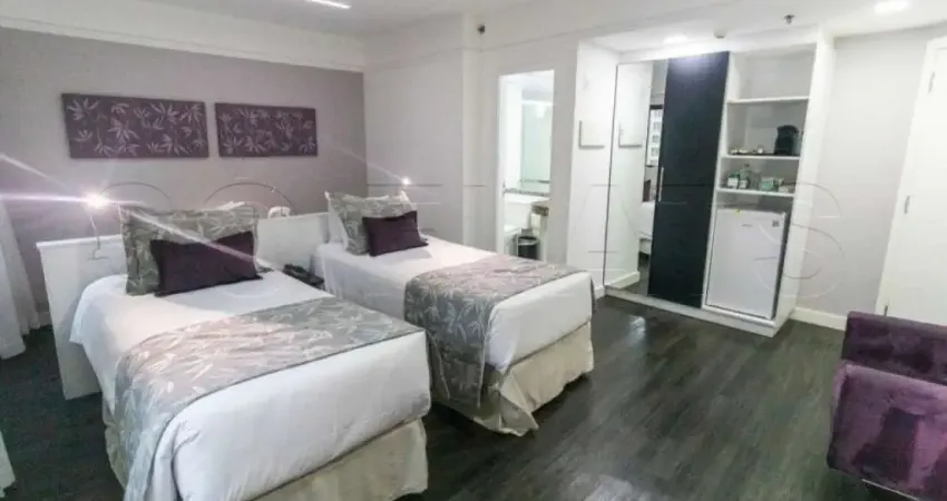 Flat  disponível para venda com 33m² e 01 vaga de garagem