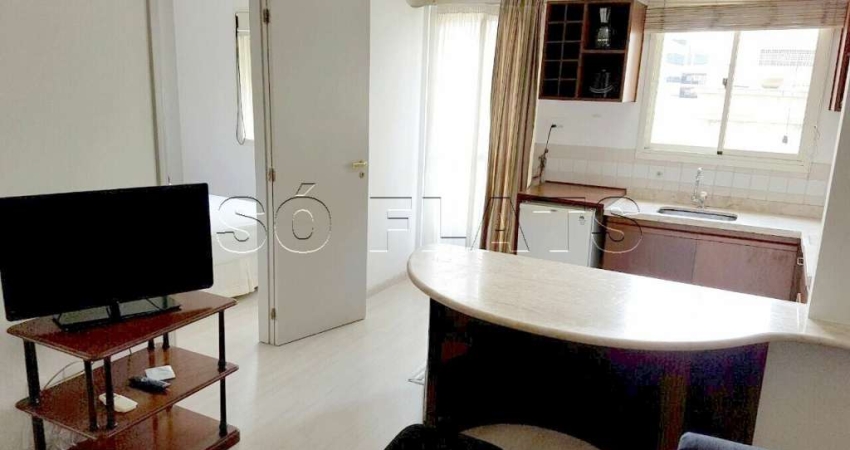 Flat com 1 quarto para alugar na Rua Funchal, 111, Vila Olímpia, São Paulo