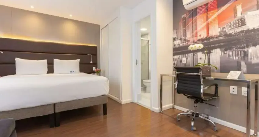 Flat  disponível para venda com 25m² e 01 vaga de garagem