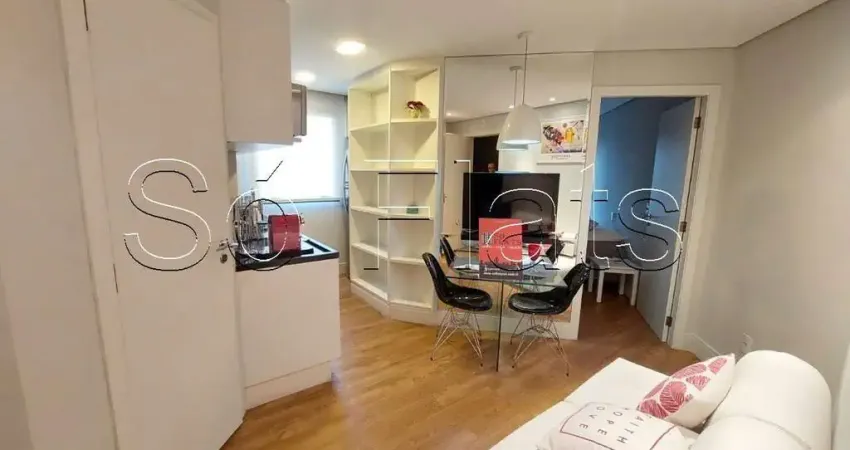 Residencial vila nova concept disponível para locação com 38m², 1 dormitório e 01 vaga de garagem