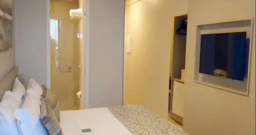 Flat bristol imperatriz 26,27m² 1 dormitório 1 vaga no pool para investimento.