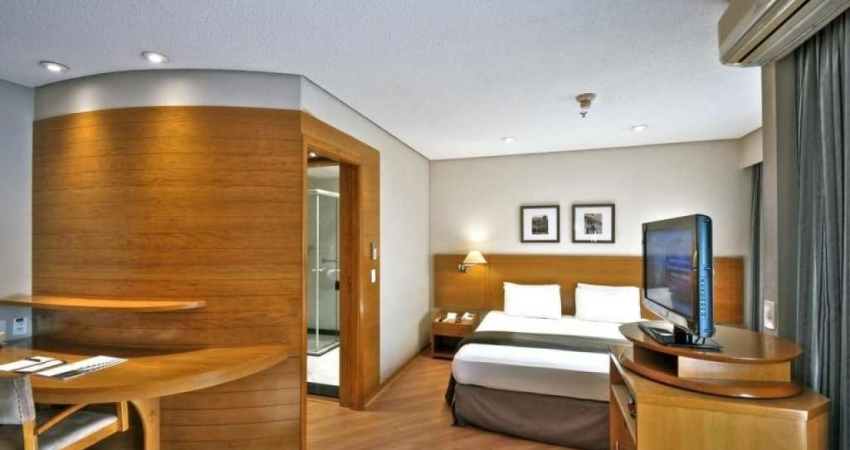 Flat Transamérica Executive Paulista disponível para venda com 31m² e 01 vaga de garagem