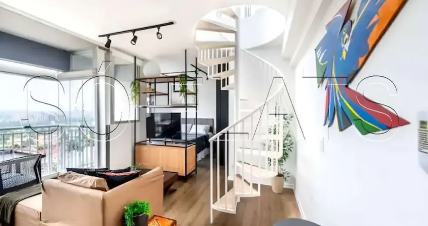 Residencial Atrio Vila Madalena, Duplex disponível para venda  com 74m² e 01 vaga de garagem