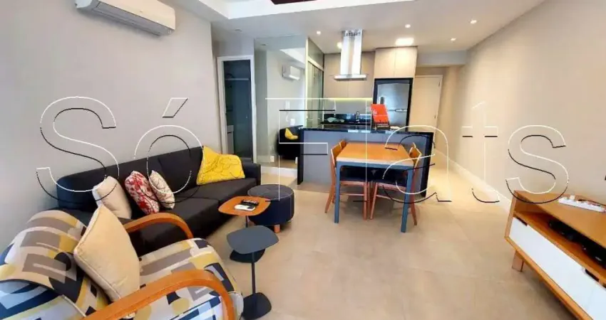 Residencial habitarte i - disponível para locação contendo 64m², 1 dormitório e 1 vaga de garagem.