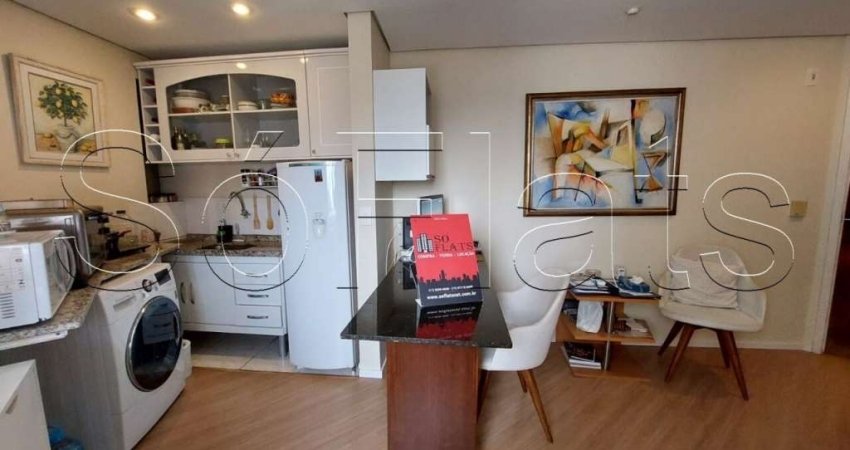 Flat Tsue Bienal disponível para venda com 26m² e 01 vaga de garagem