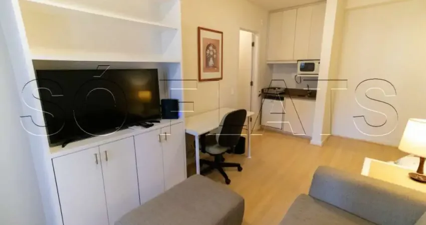 Flat Grand Mercure Itaim disponível para venda com 35m², 01 dormitório e 01 vaga de garagem