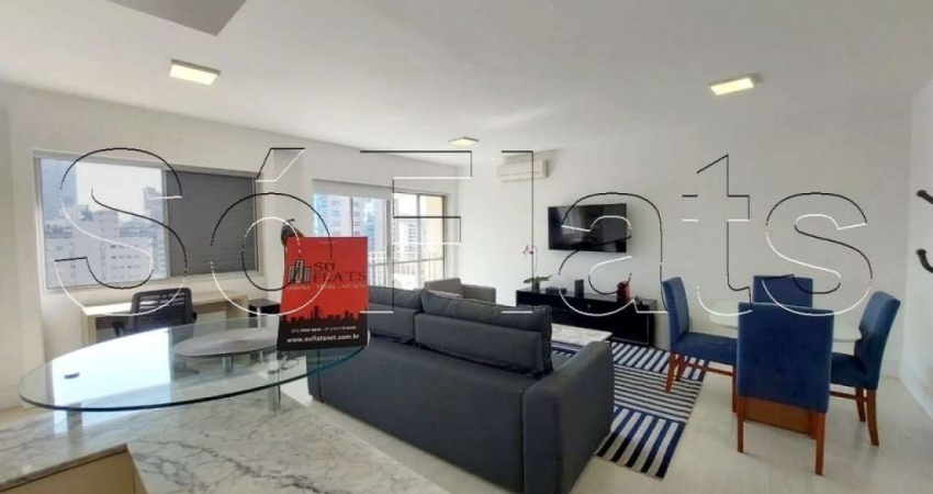 Apartamento Saint James para locação com 64m², 1 dormitório e 1 vaga de garagem