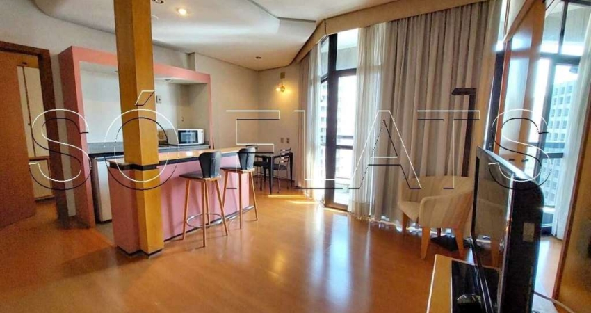 Flat Adrress Faria Lima com 02 dormitórios, 62m² e 01 vaga de garagem
