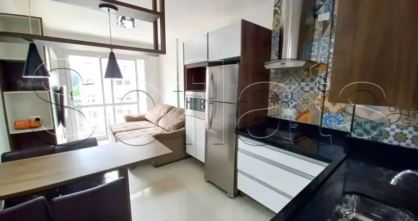 Flat choice panamby totalmente mobiliado para locação próximo da av hebe camargo