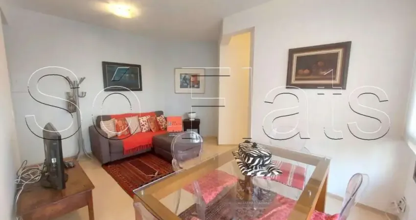 Apto no usa morumbi com 60m², 1 dormitório e 1 vaga de garagem disponível para locação.