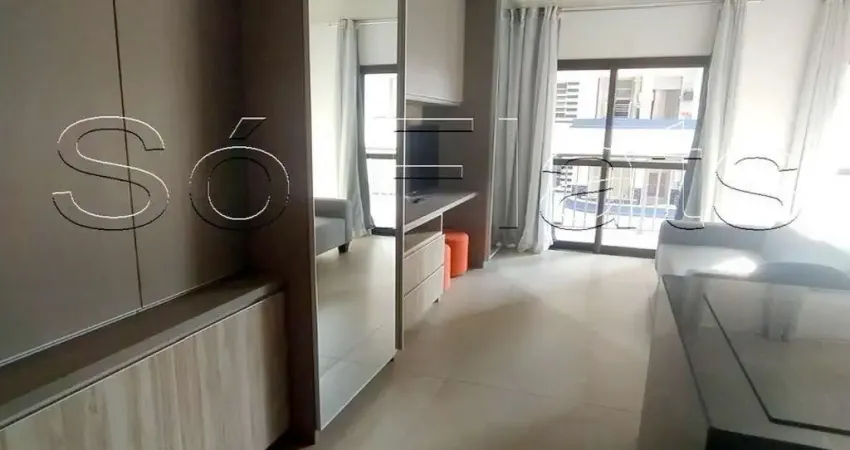 Residencial studio bk30 - disponivel para locação contendo 1 dormitório e 1 vaga de garagem.