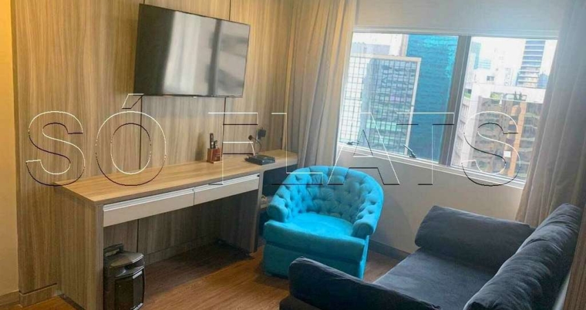 Flat Radisson Vila Olímpia, disponível para venda com 31m² com 01 dorm e 01 vaga de garagem