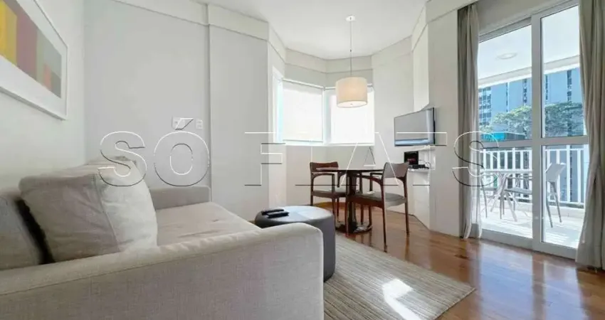 Flat Estanconfor Villa Olímpia disponível para venda com 44m² e 01 vaga de garagem