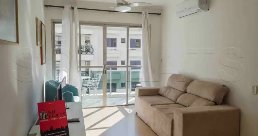 Flat estilo residencie na Vila Nova Conceição, prox a Av. Sto Amaro e FMU. Consulte-nos.