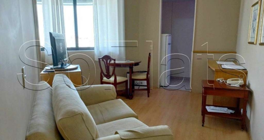 Flat Radisson Oscar Freire disponível para venda com 32m² e 01 vaga de garagem