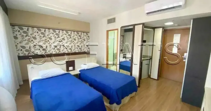 Flat nos Jardins disponível para venda com 28m², 01 dorm e 01 vaga de garagem