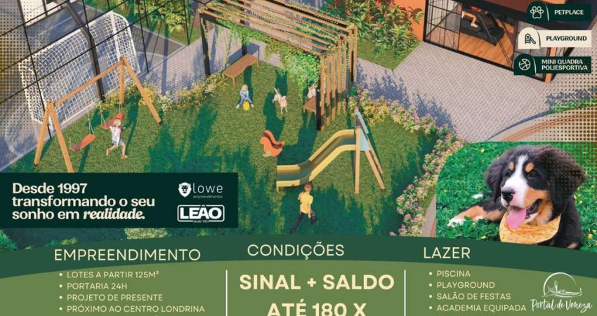 &amp;#127968;Terreno em condomínio à Venda em Londrina lado Norte Shopping