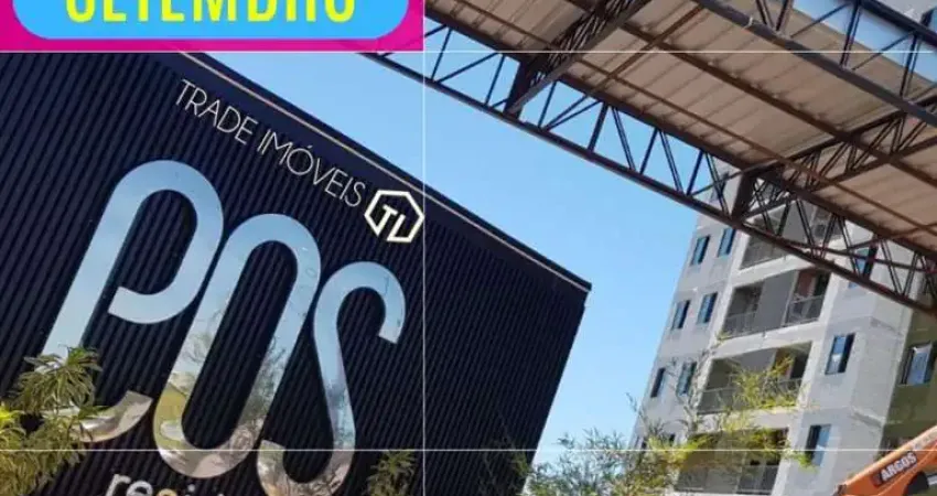 &amp;#128680;Entrega em Abril, EOS Residence da Pride apto c/ quintal suíte