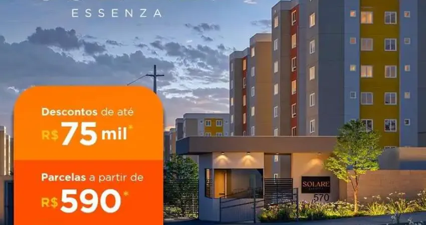 &amp;#128680;Solare Essenza, Zona Sul 100% parcelado &amp;#127968;COHAPAR Pride