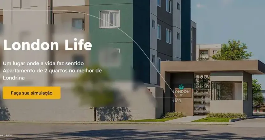 🚨london life 2 qtos sacada elevador zona norte de londrina