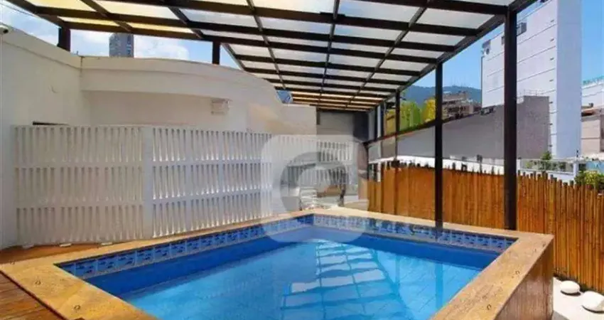 Leblon, cobertura duplex : 431 m², 4 quartos, 2 suítes e 3 vagas