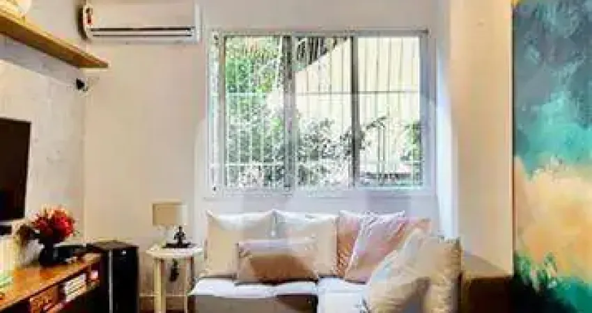 Apartamento na lagoa, 66 m², 2 quartos, vaga, vista deslumbrante para o parque da catacumba.