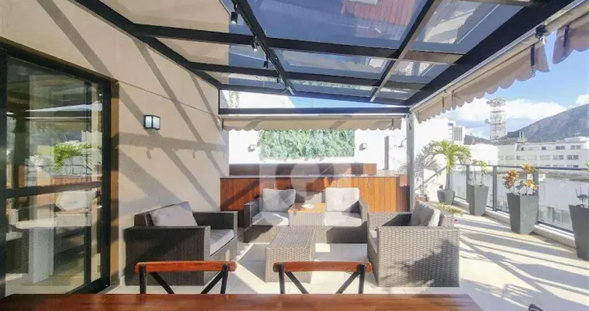COBERTURA DUPLEX BOTAFOGO 3 QUARTOS E 3 VAGA  INFRAESTRUTURA