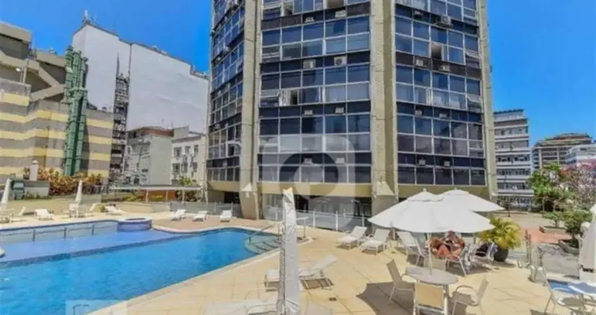 Rio flat hotel - rio design leblon: 1 quarto andar alto vista mar