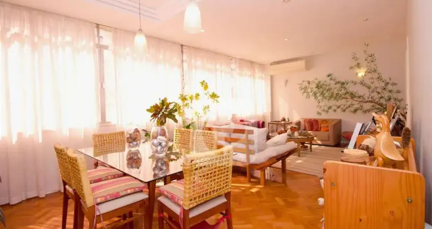 Apartamento de 120m² com 3 quartos à venda  em ipanema no quadrilátero do charme