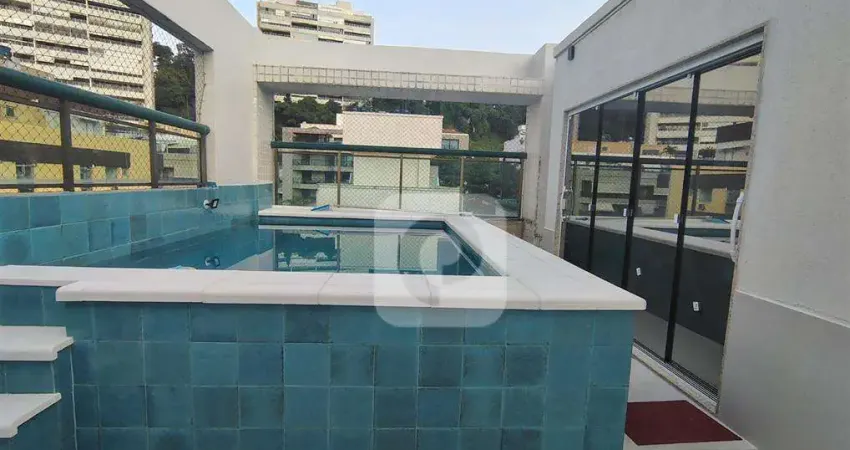 Cobertura à venda no flamengo, 4 quartos, 1 suíte, 3 vagas, 212m²