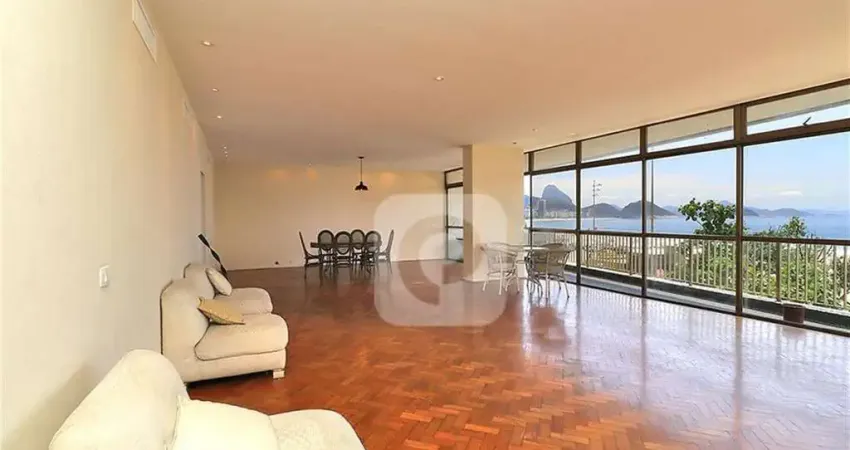 Apartamento 5 quartos na Av. Atlântica – 400m² com Vista para o Mar