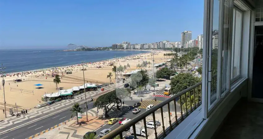 Apartamento Exclusivo de Frente para o Mar – 353m² na Av. Atlântica - 4 quartos