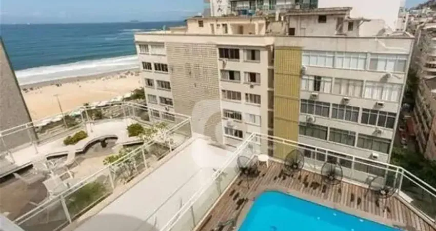 Flat em copacabana, 50m², mobiliado, 2ª quadra da praia, rua domingos ferreira