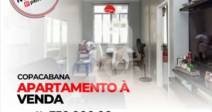 Vendo aoartamento de 65 metros com vaga no coração de copacabana