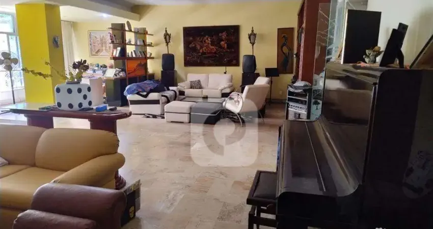 Apartamento 400m² 4 quartos 1 suíte 3 salas 2 dependências completas 2 vagas em copacabana