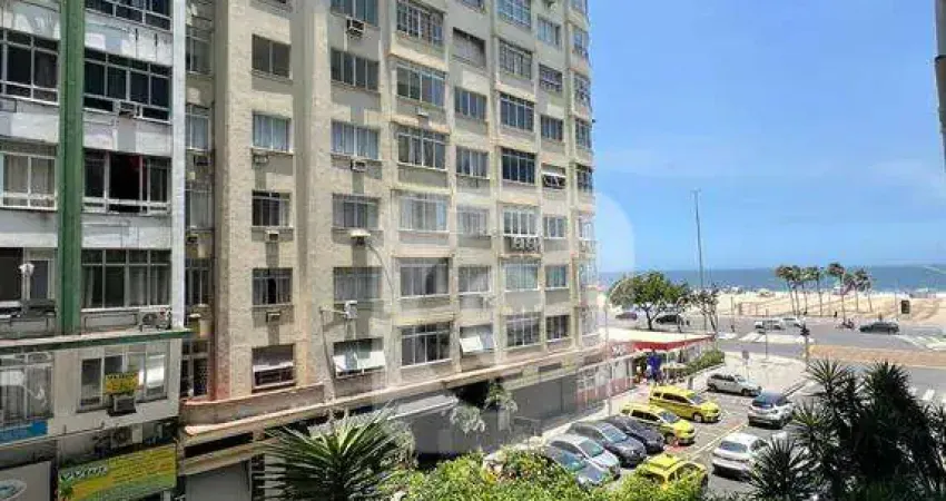 Apartamento na av atlantica em copacabana 3 quartos vista mar