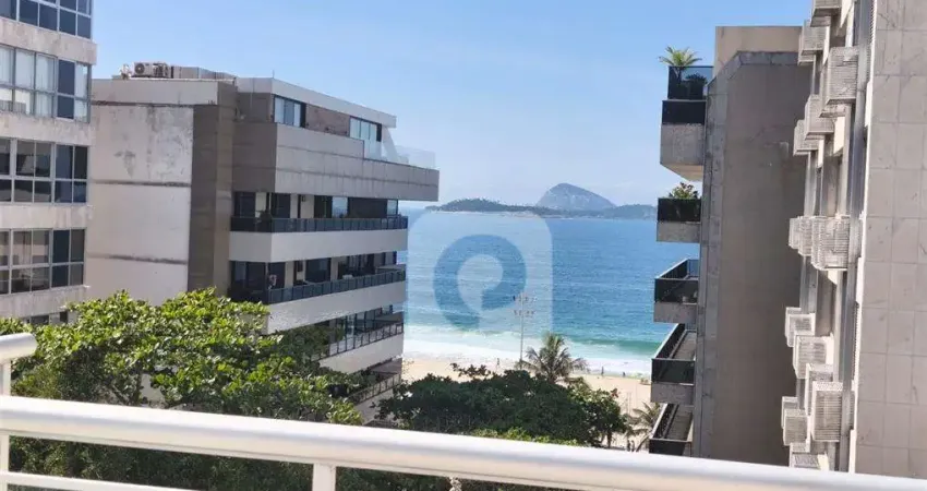 Cobertura 259m² 3 quatros suíte rua almirante pereira guimarães - leblon