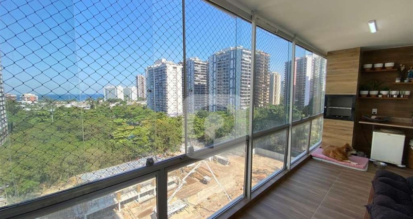 BARRA DA TIJUCA, ABM - 2 QUARTOS, 1 SUÍTE, 85M2, VISTÃO MAR, REFORMADO, CLUBE E ÔNIBUS