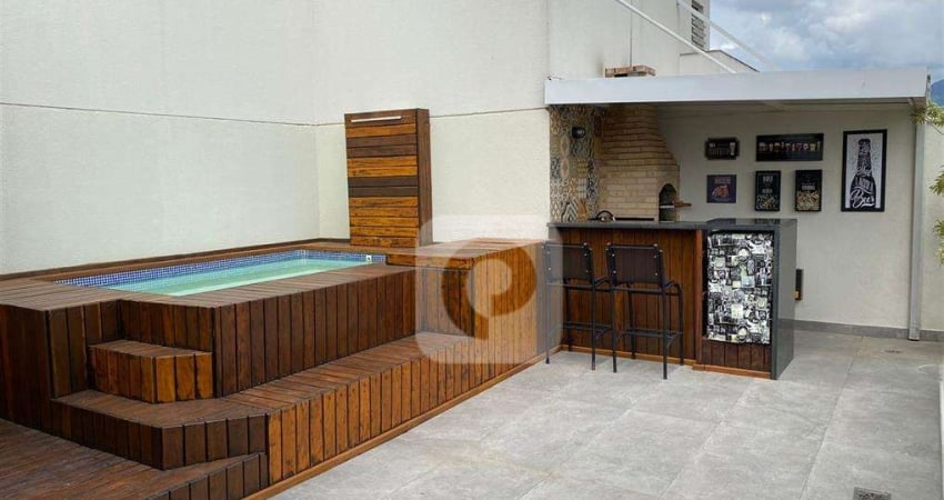Linda Cobertura 3q, 1 suíte - Piscina - 2 Vagas, no Cidade Jardim