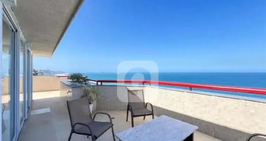 Orla da barra lúcio costa cobertura duplex frontal mar 3 quartos 1 suíte 200m² 4 vagas