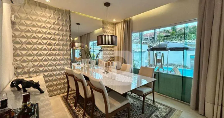 Jacarepaguá  casa  toda mobiliada  duplex 5 quartos 2 suites  279 m²  á venda