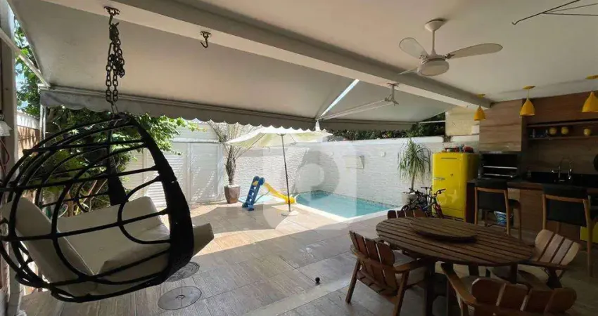 Casa 4 quartos em condomínio e placas de energia solar - recreio dos bandeirantes - gleba a