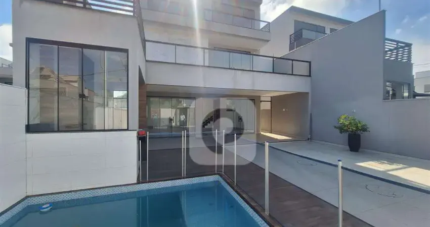 Casa tríplex condomínio fechado 3 quartos 2 suítes closet piscina churrasqueira a venda