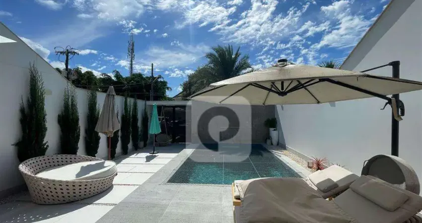 Casa no rio mar na barra da tijuca com 6 suítes porteira fechada mobiliada