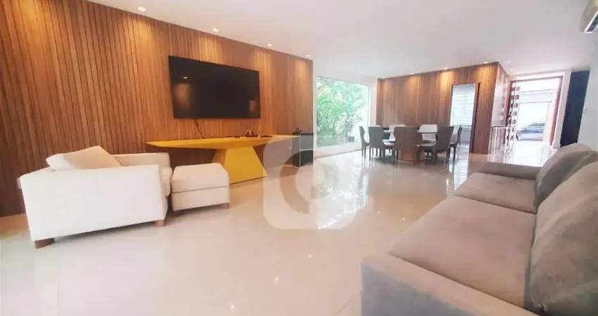 Casa contemporânea triplex porteira fechada em condomínio 700m2 4 suítes na barra da tijuca