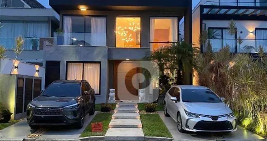 Casa de condomínio 5 suítes à venda no recreio  porteira fechada