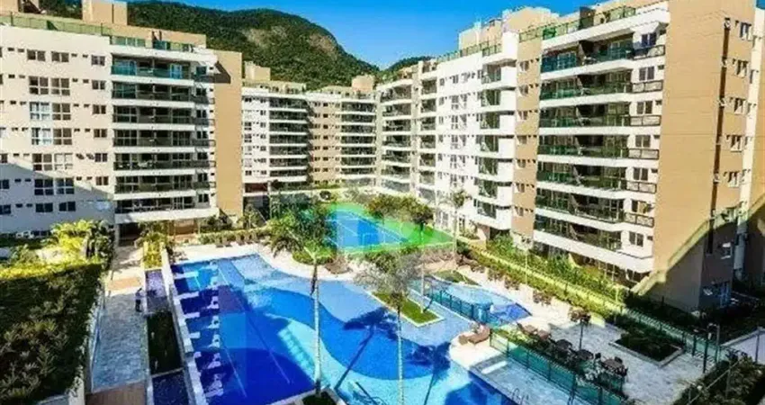 Apartamento com 2 quartos e vista para a montanha – condomínio maui – recreio dos bandeirantes