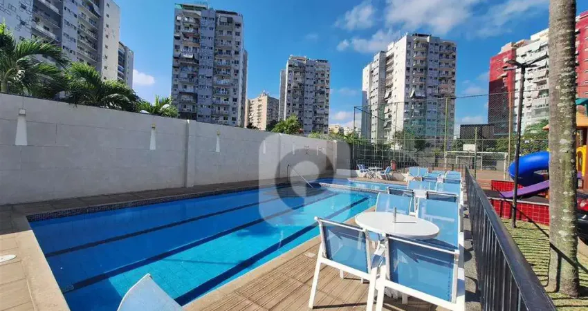 Apartamento à venda 3 quartos, sol manhã, dependência completa na barra olímpica