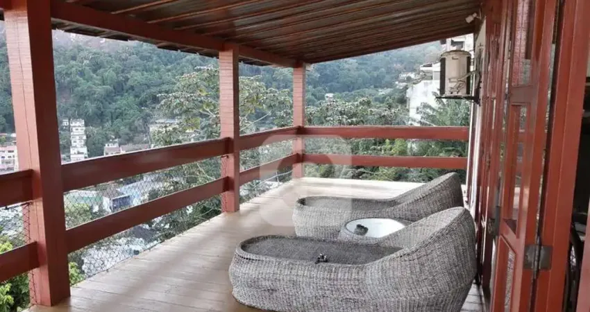 Casa no joá, vista panorâmica da barra e pedra da gávea - condomínio