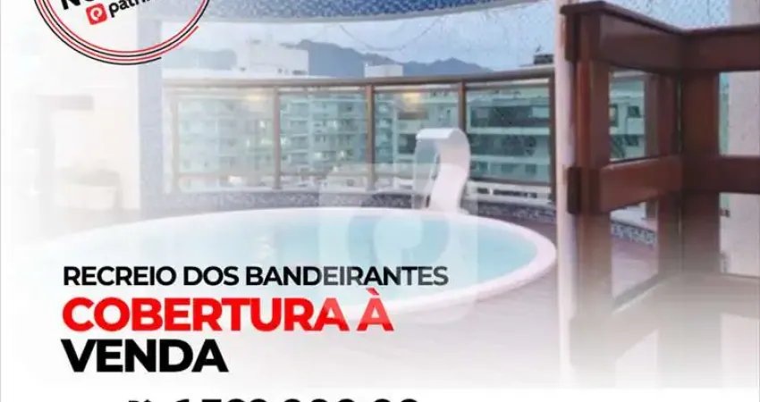 Apartamento à venda - recreio, 3 quartos, cobertura linear 189 m²